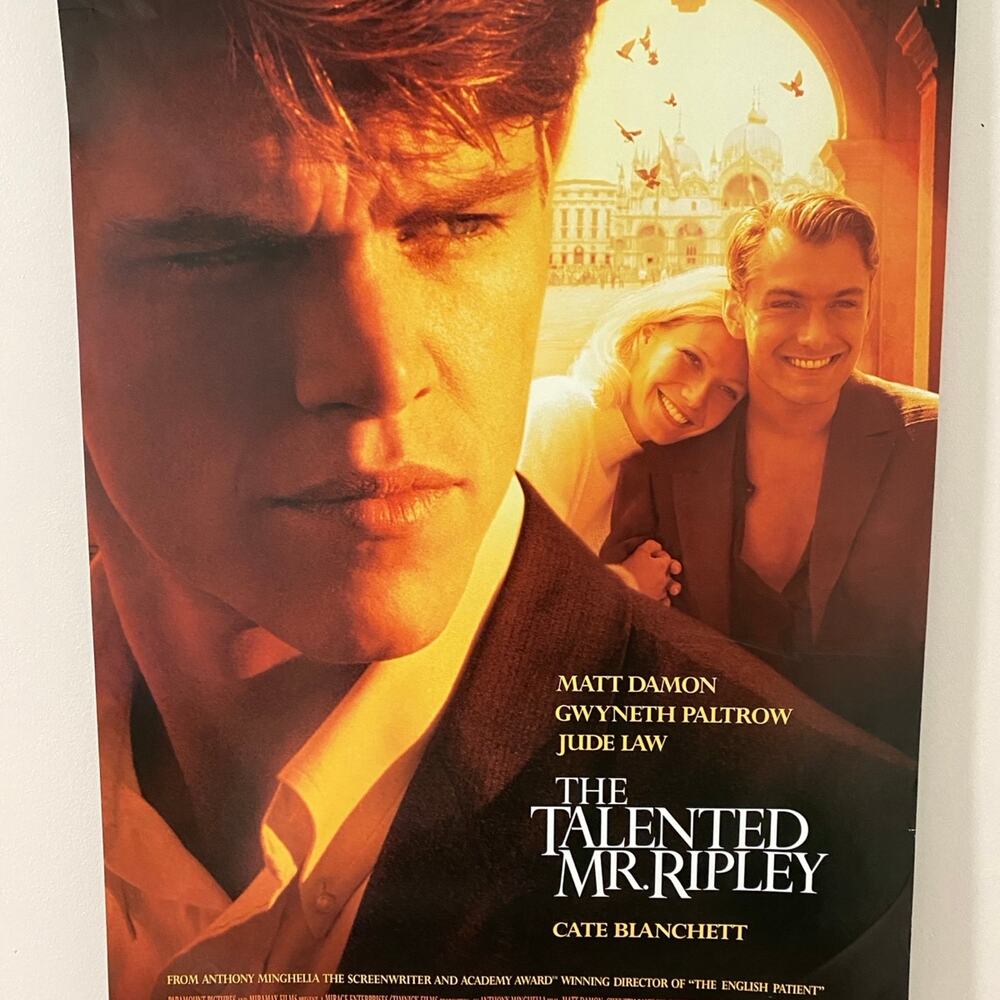 The Talented Mr. Ripley Original Movie Poster